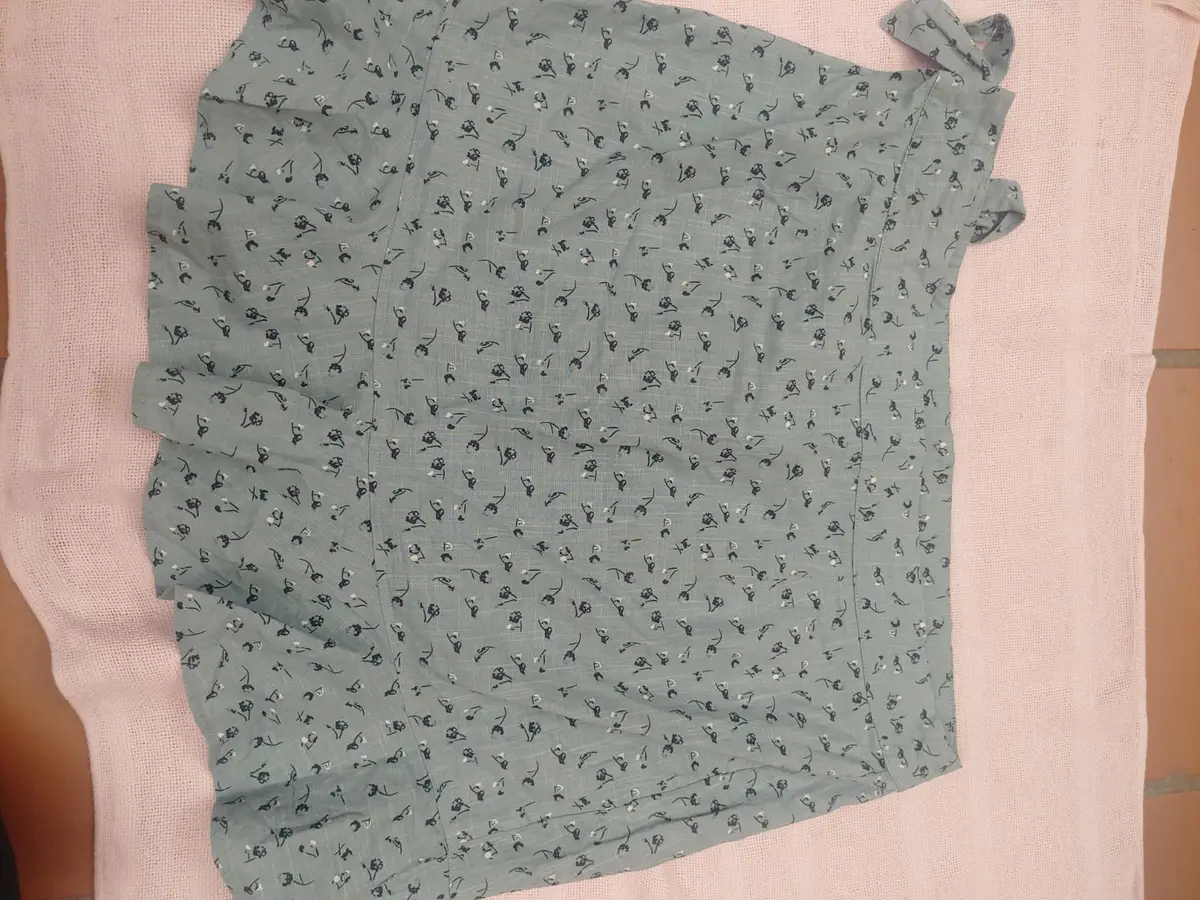 Pick n Pay Clothing Blue Floral Wrap Skorts