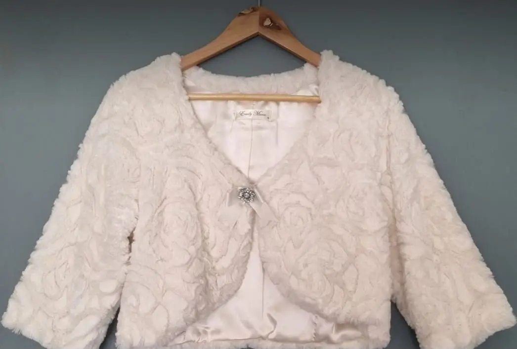 Emily Moon cropped bolero lined jacket