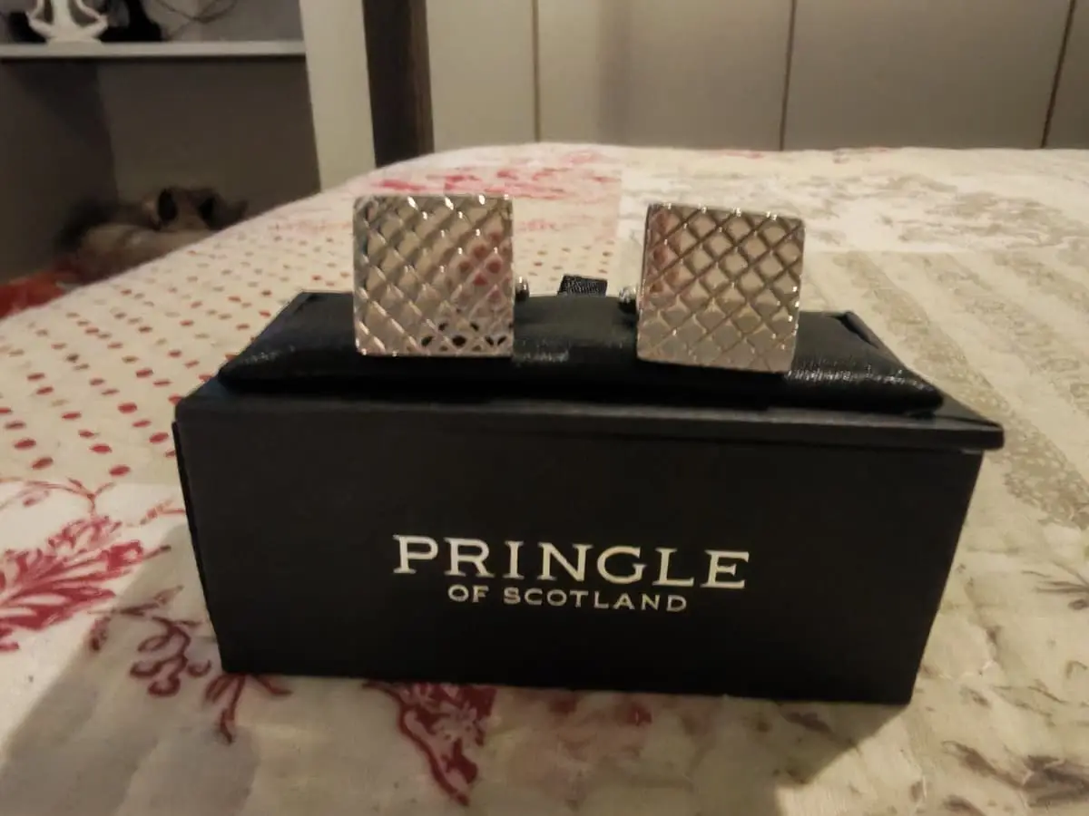 Pringle of Scotland Silver Cufflinks