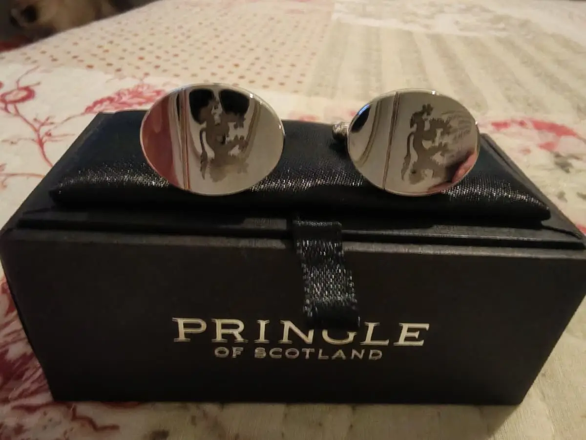 Pringle of Scotland Silver Cufflinks