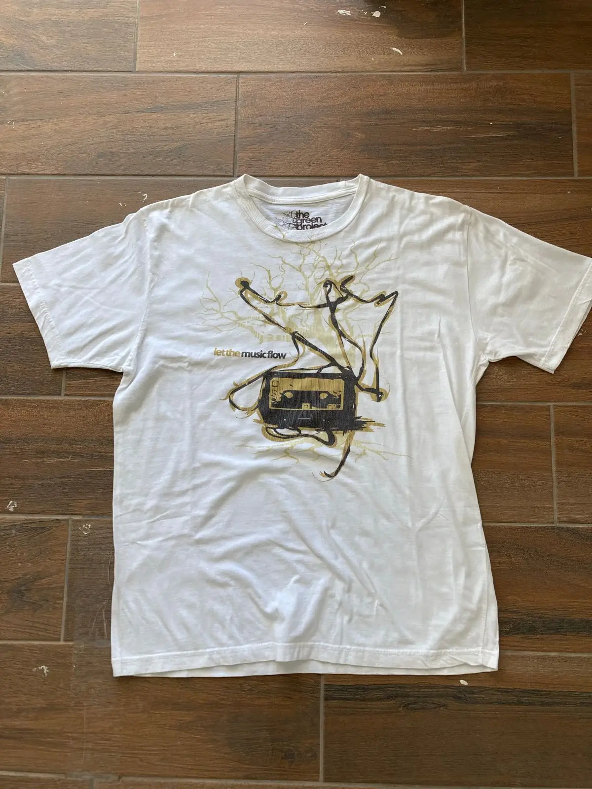 The Green Project White Graphic T-Shirt XL