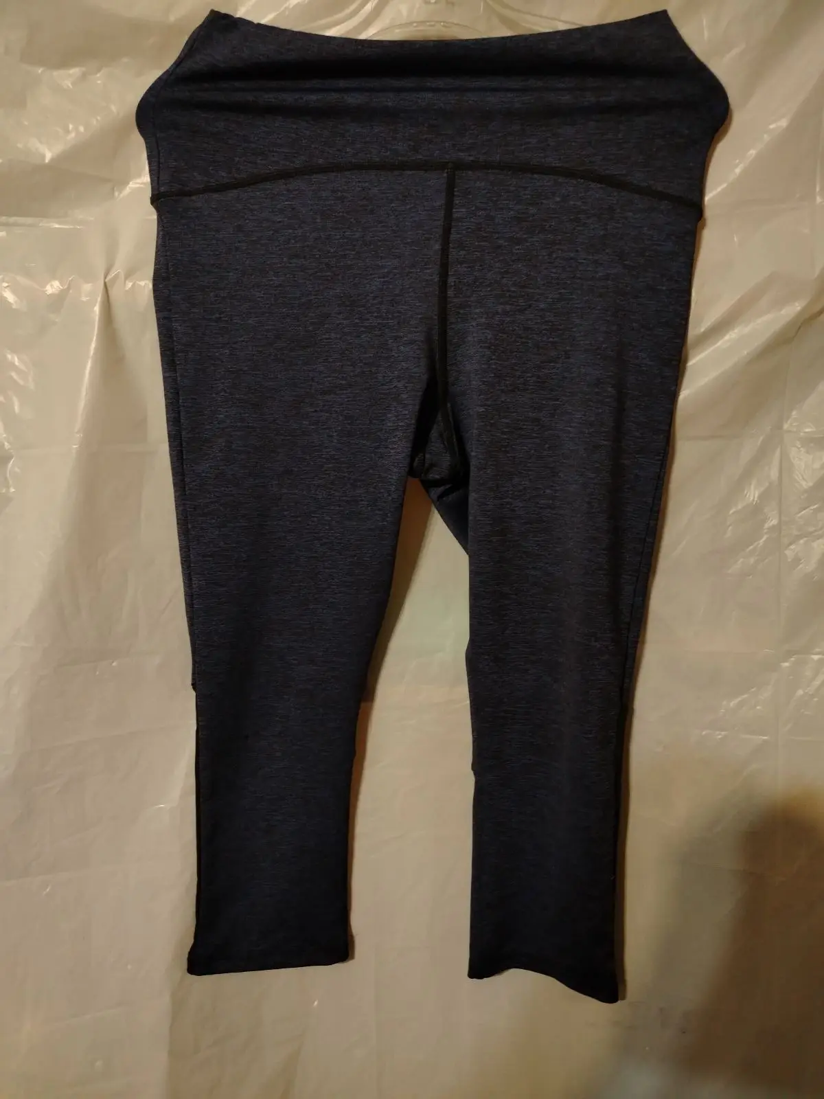 MXD Sports Navy High-Waisted Activewear Leggings Size L