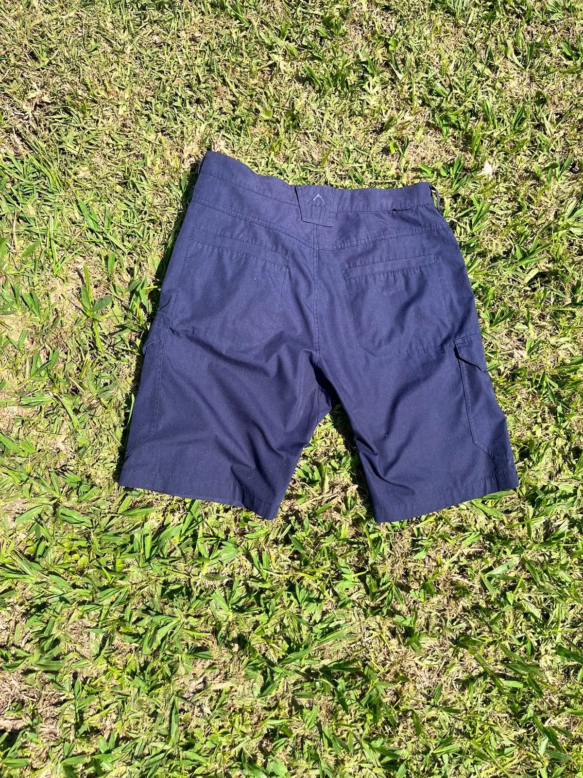 K-Way Slim Fit Cargo Shorts Navy