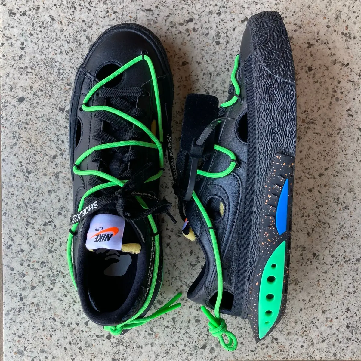 Off-White Nike x Off-White Blazer Low Black Green