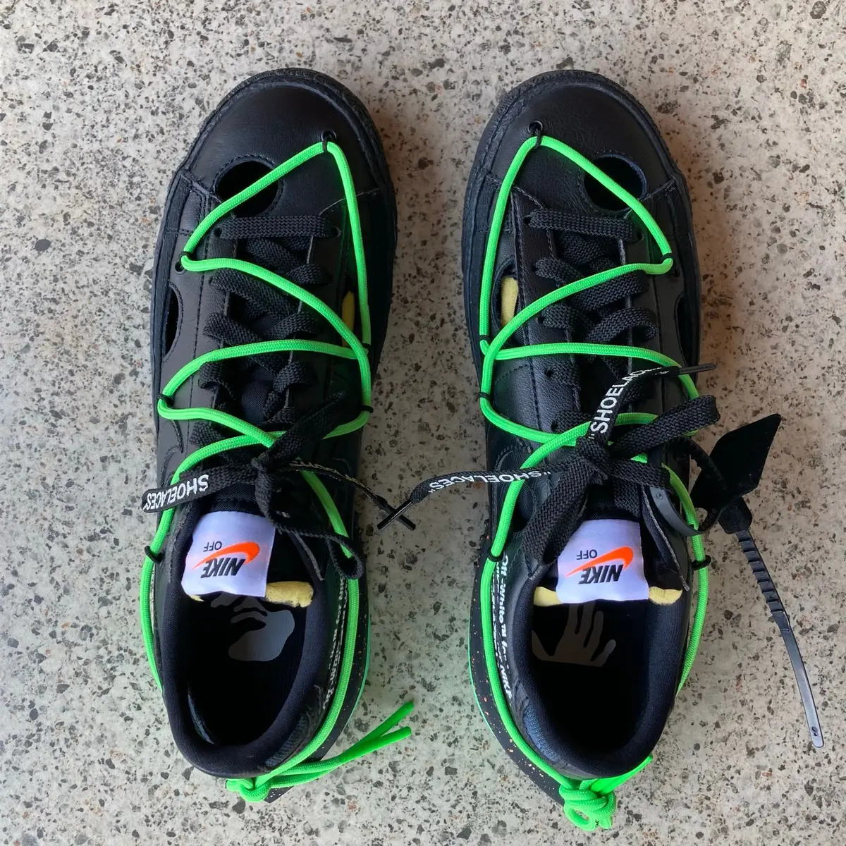 Nike x Off-White Blazer Low Black Green
