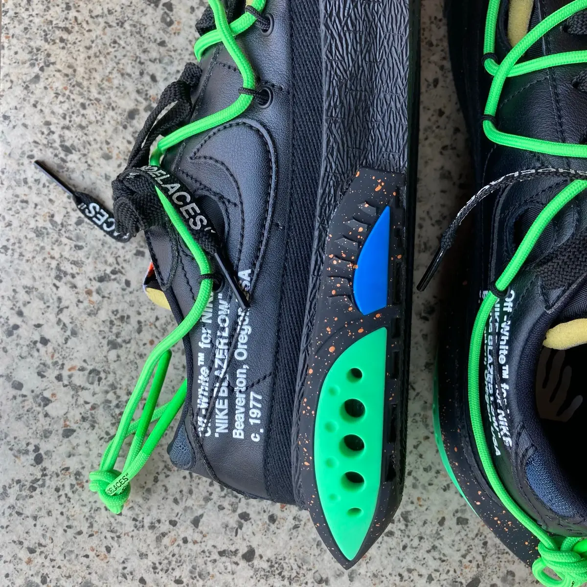 Nike x Off-White Blazer Low Black Green