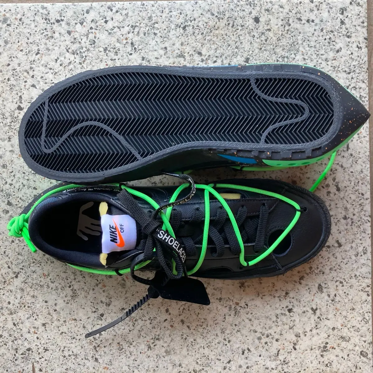 Nike x Off-White Blazer Low Black Green