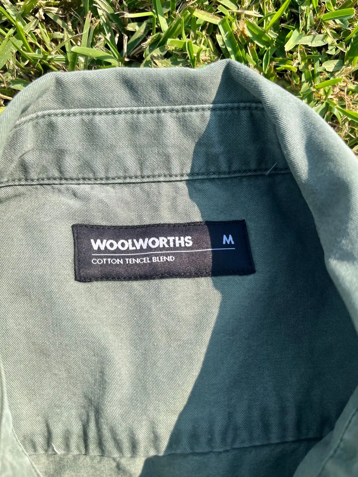 Woolworths Sage Green Long Sleeve Shirt