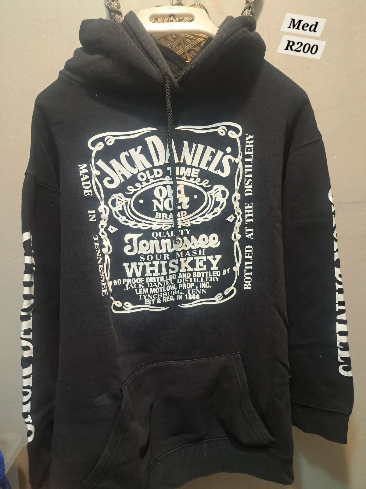 Jack Daniel's Black Hoodie