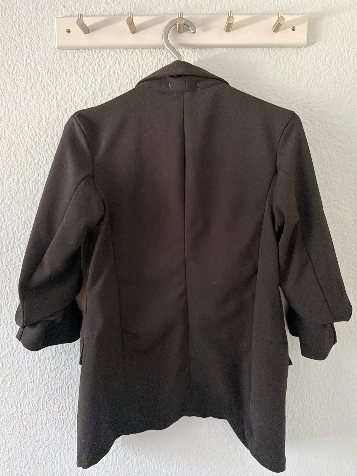 Daily Friday Black Open-Front Blazer XS