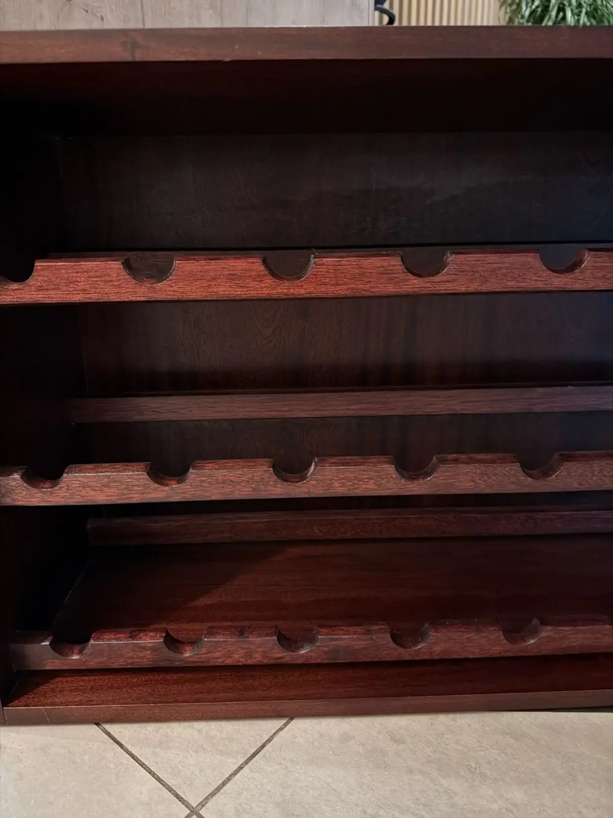 Wooden 27 Bottle Wine Holder
