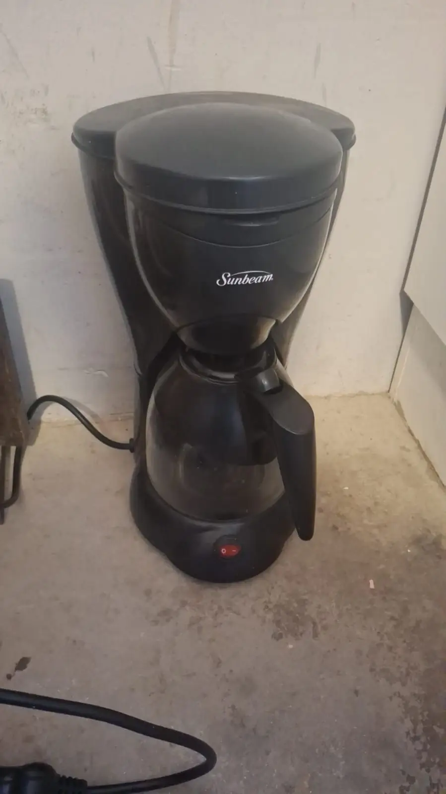 Sunbeam Black Coffee Machine