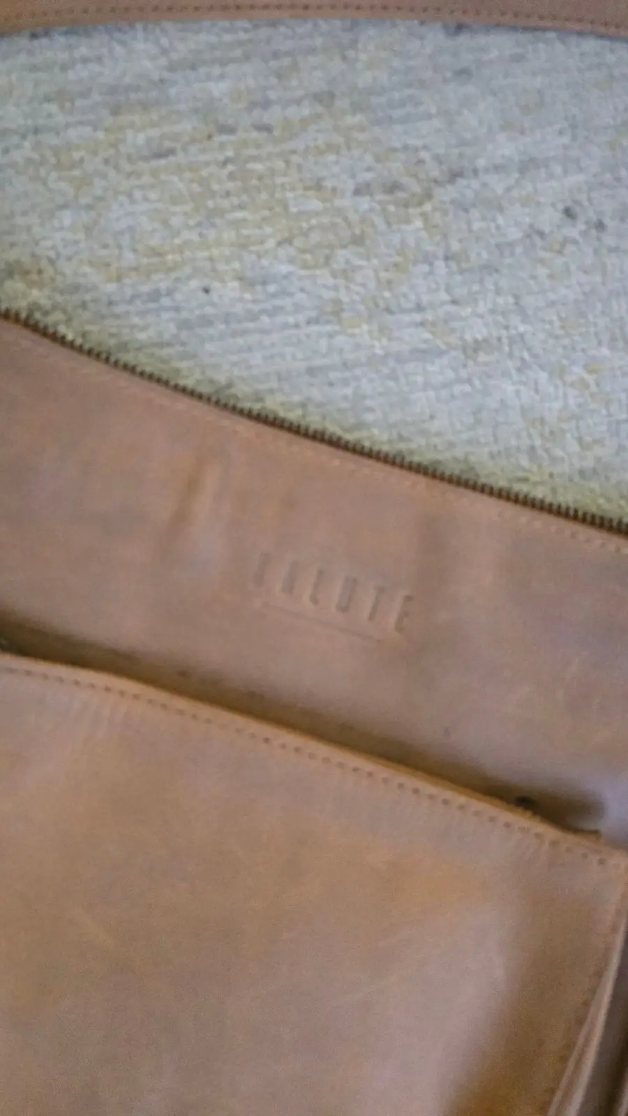 Salute Brown Crossbody Bag with Front Pocket