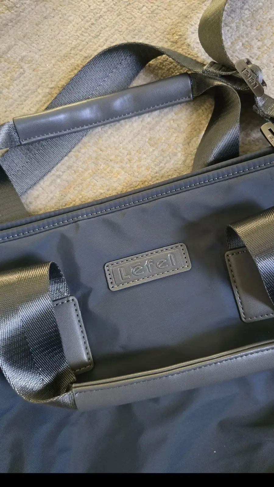 Leagel Grey Shoulder Bag
