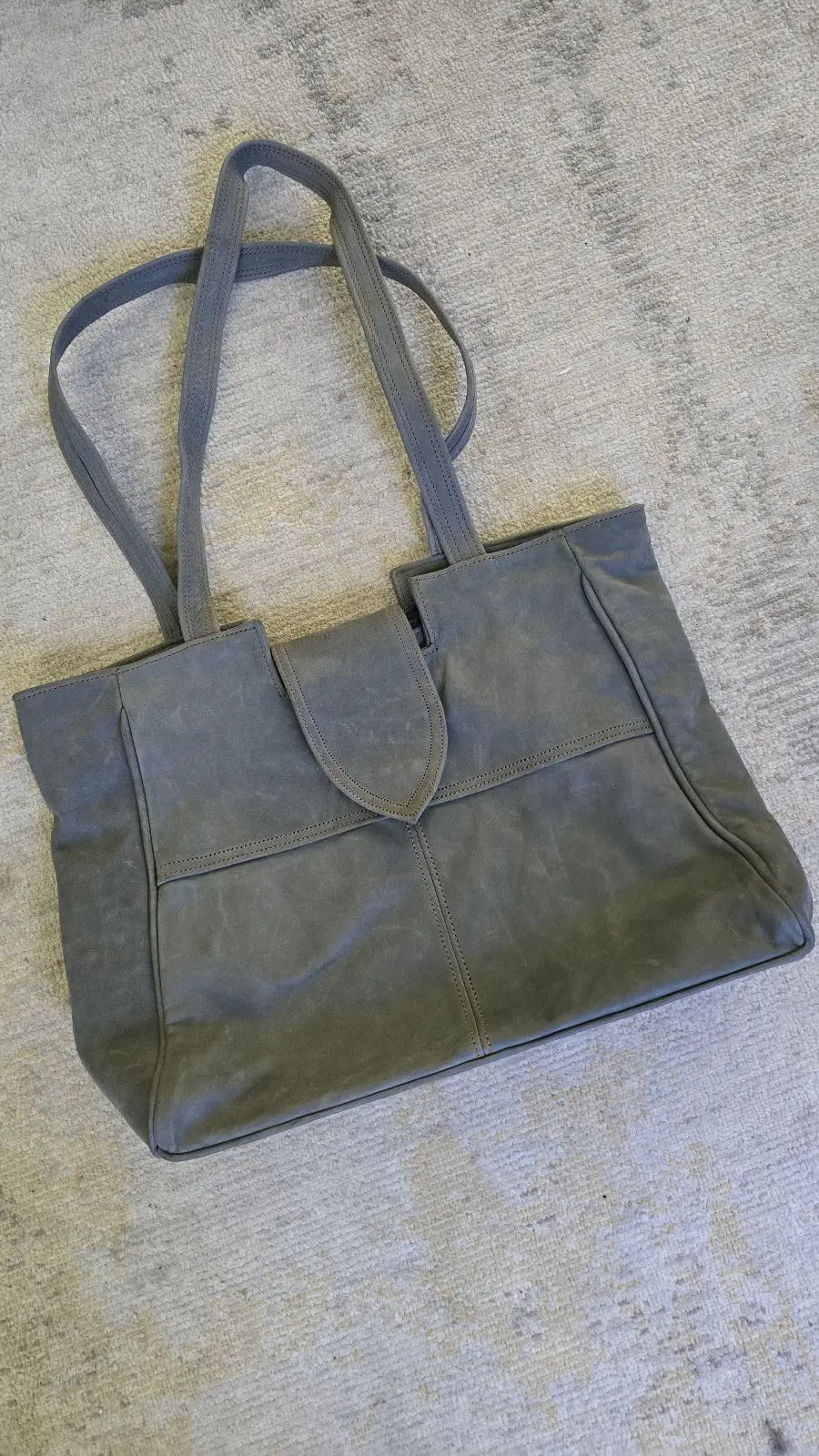 Grey Tote Bag