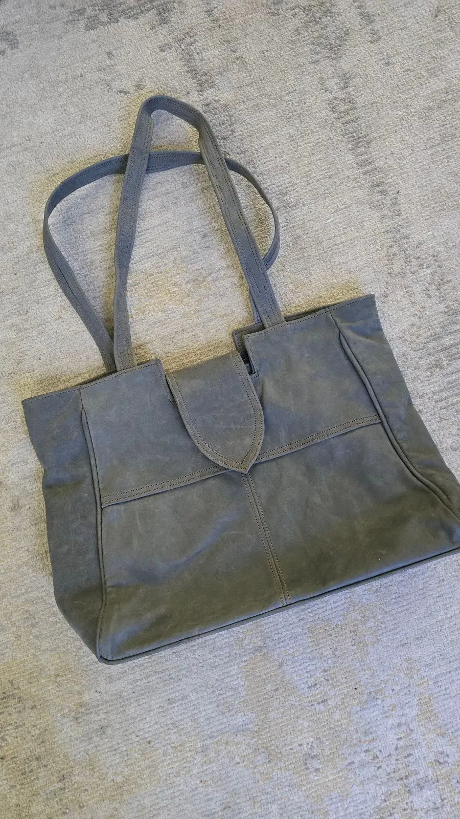 Grey Tote Bag