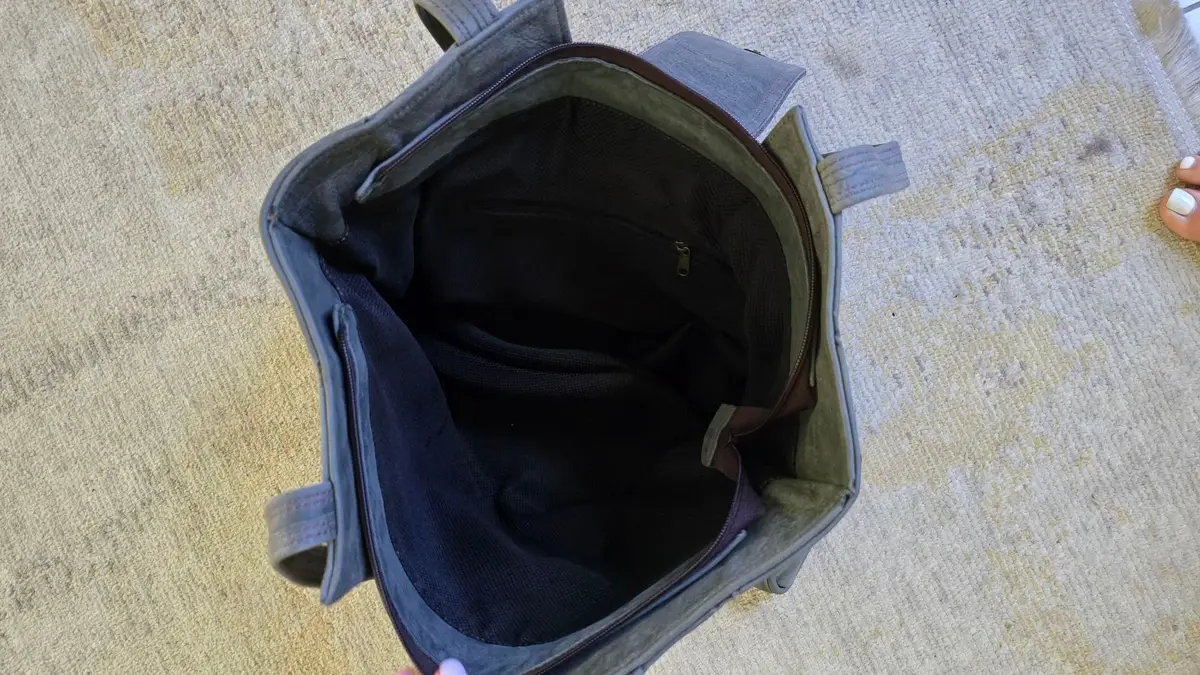 Grey Tote Bag