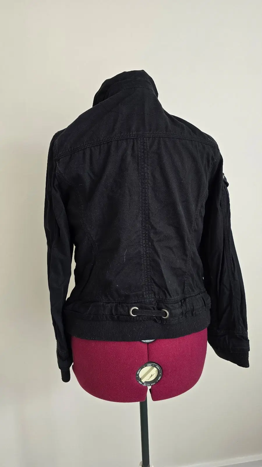 Woolworths Black Utility Bomber Jacket