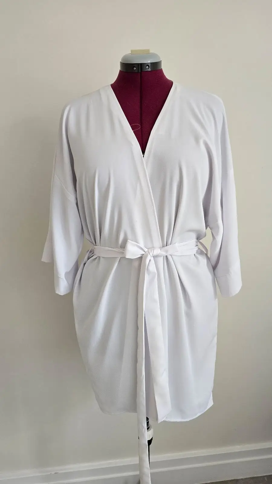 White Kimono Robe