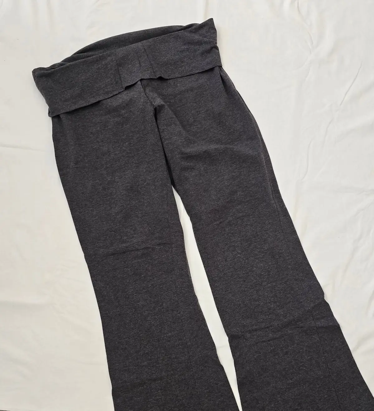 Woolworths Dark Grey Foldover Waist Pants