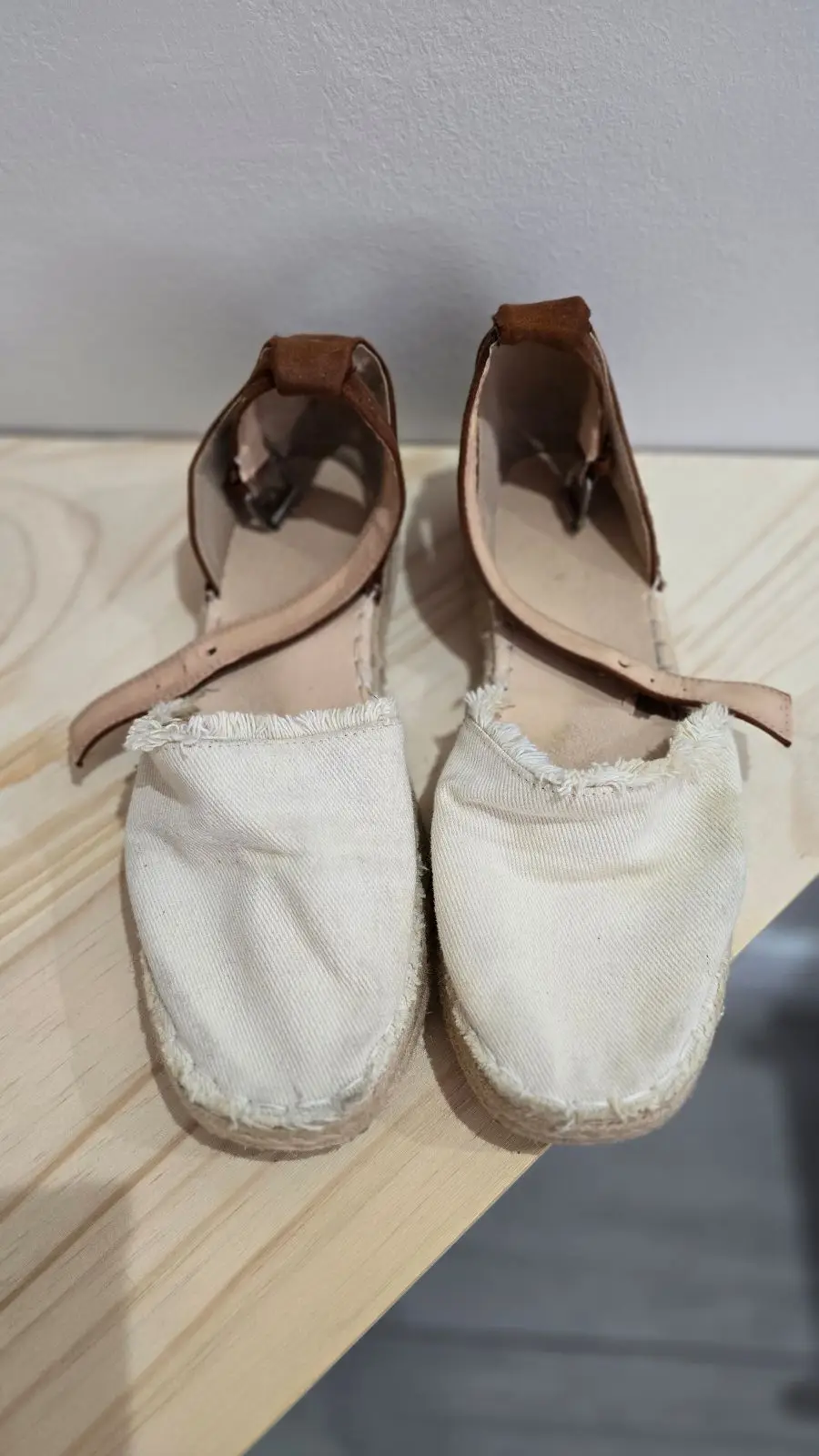 Superbalist White Espadrilles Size 6
