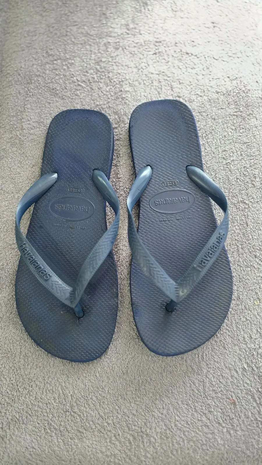 Havaianas Navy Blue Flip Flops