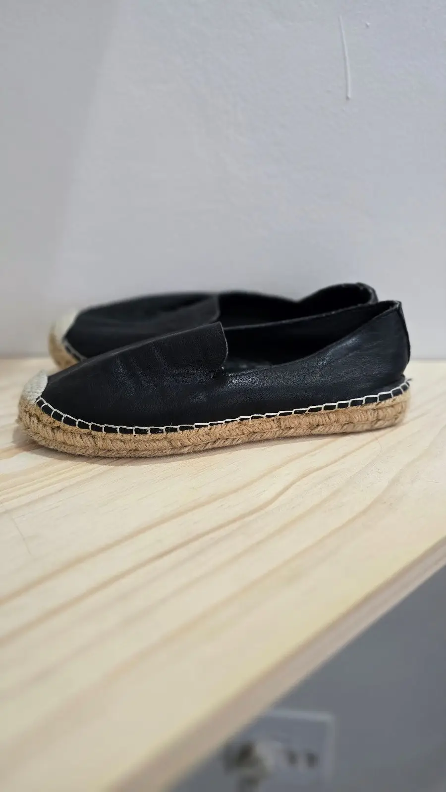 Woolworths Black Espadrilles Size 6