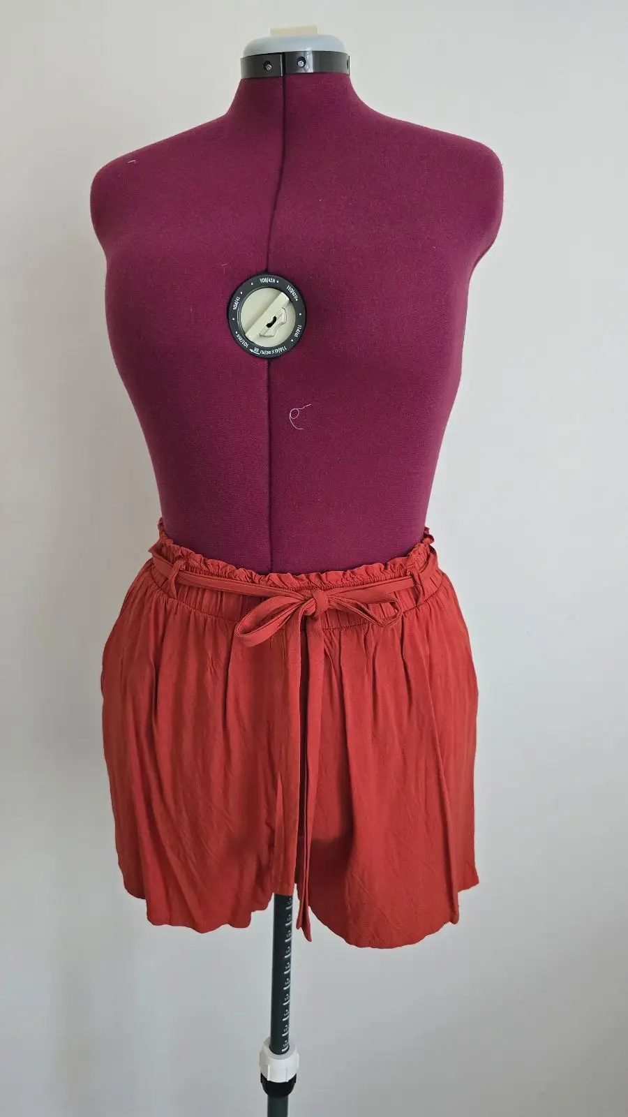 Superbalist Rust Red Tie-Waist Shorts