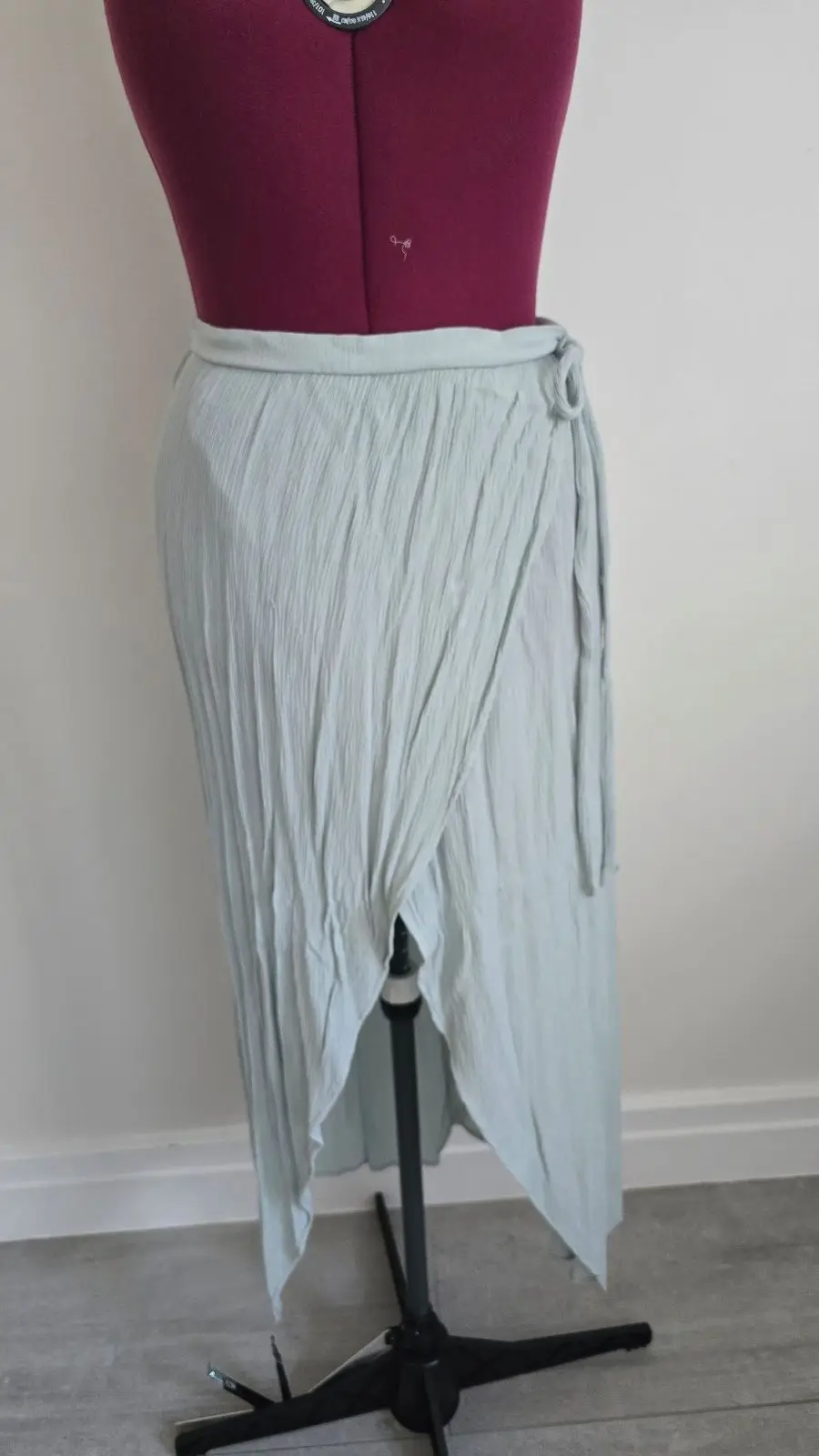Cotton On Light Blue Wrap Skirt