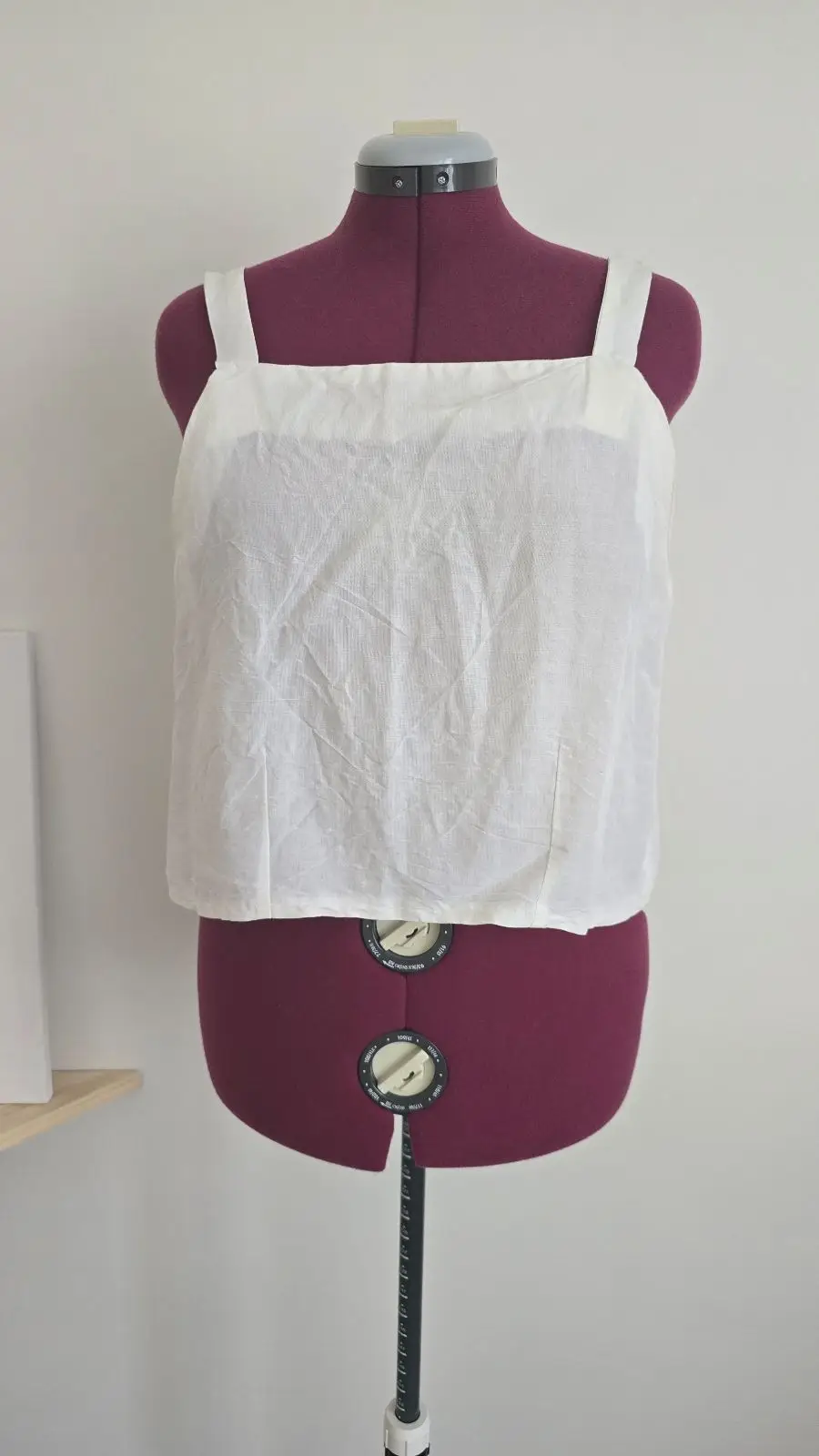 Generic White Crop Top