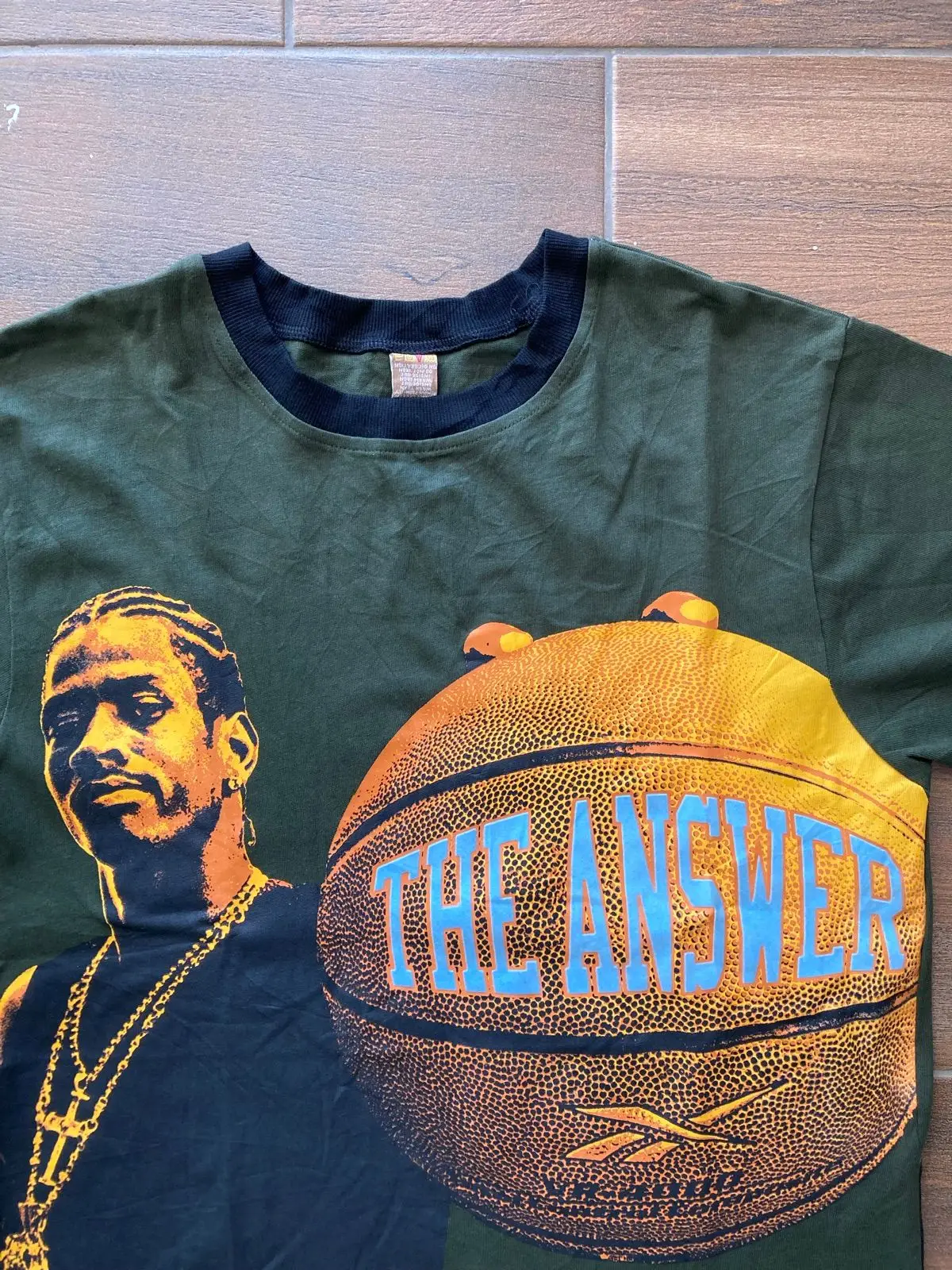 Reebok Allen Iverson The Answer Graphic T-Shirt