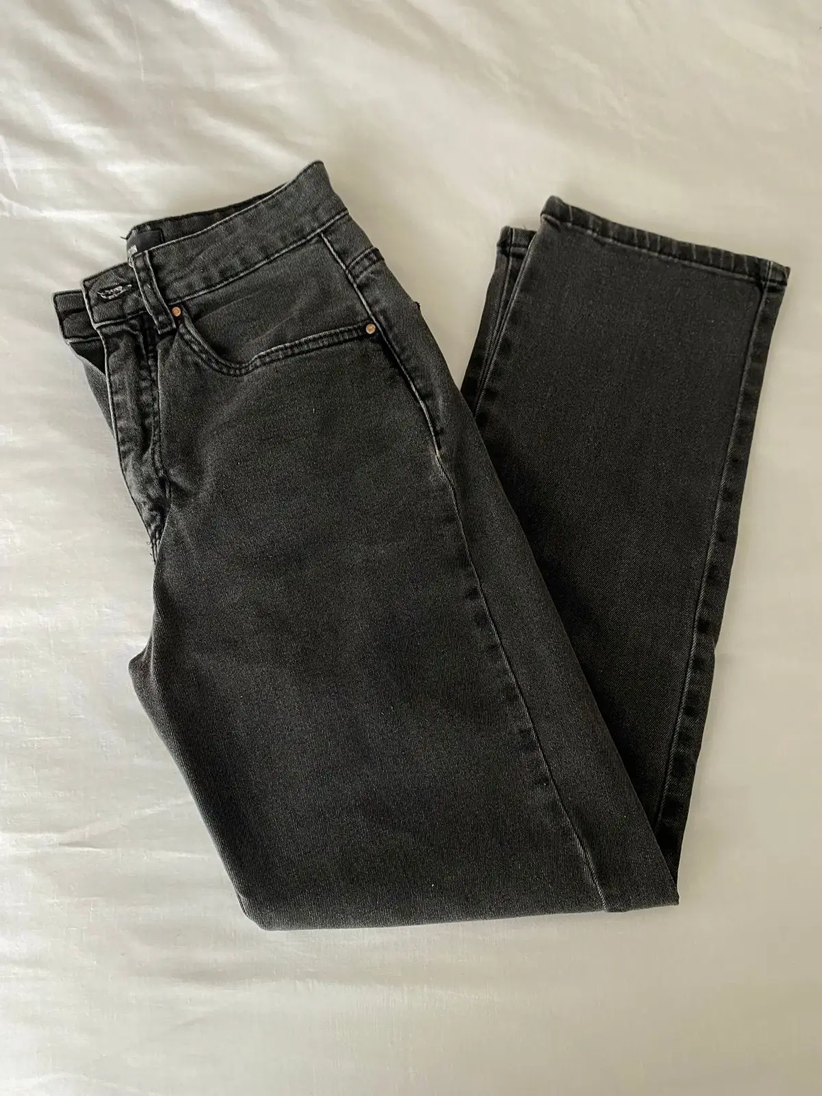 Cotton On Black Straight Leg Jeans