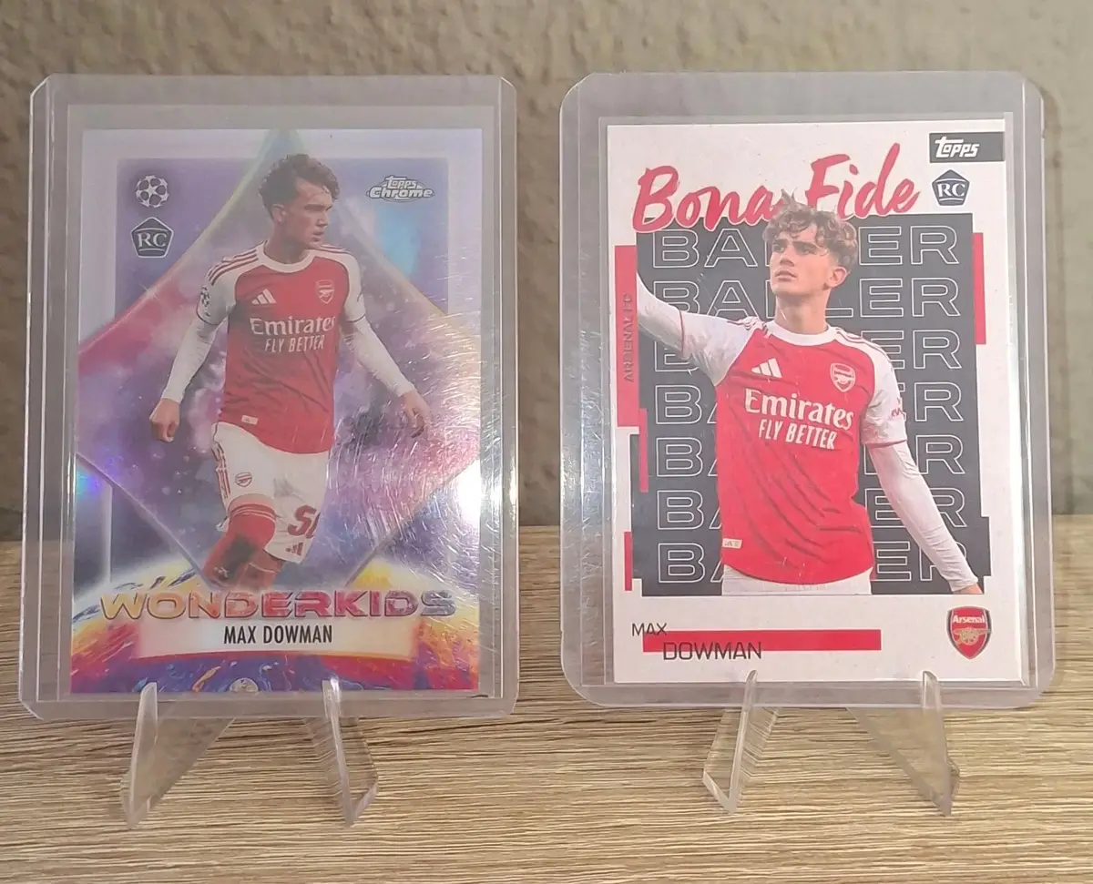 Topps Max Dowman Soccer Card Bundle Topps