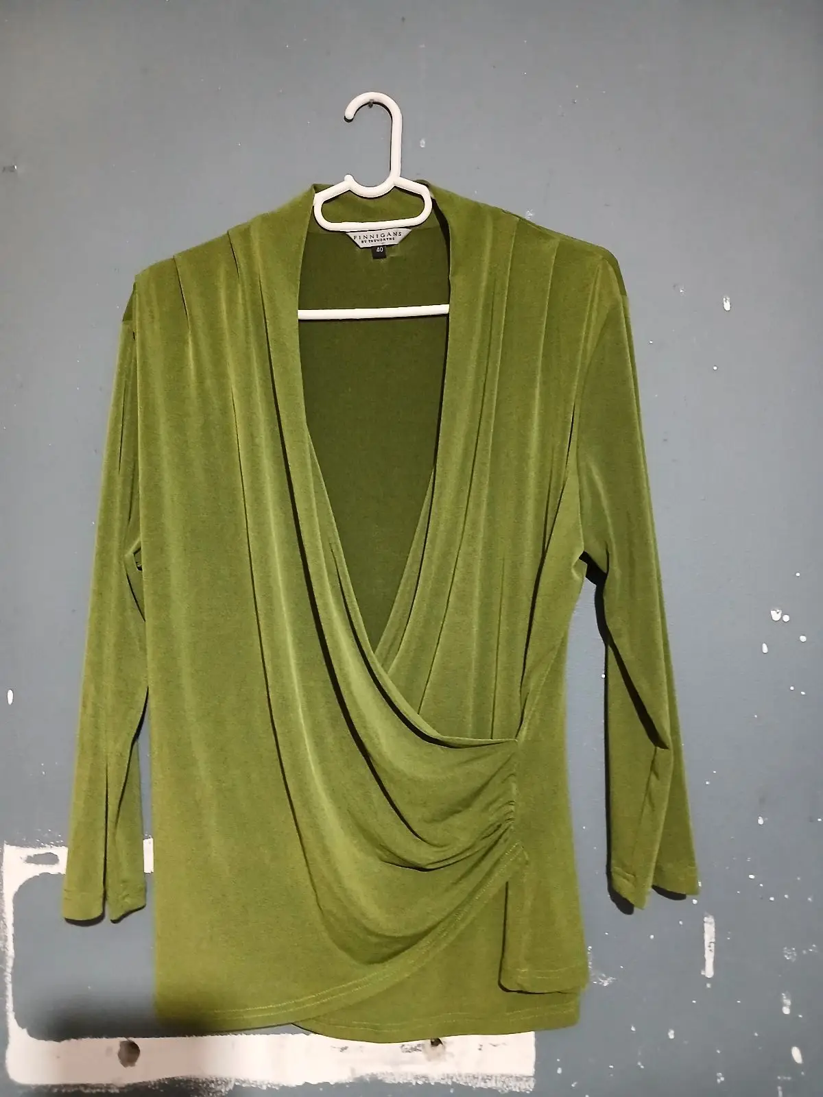 Truworths Finnigans by Truworths Green Wrap Top