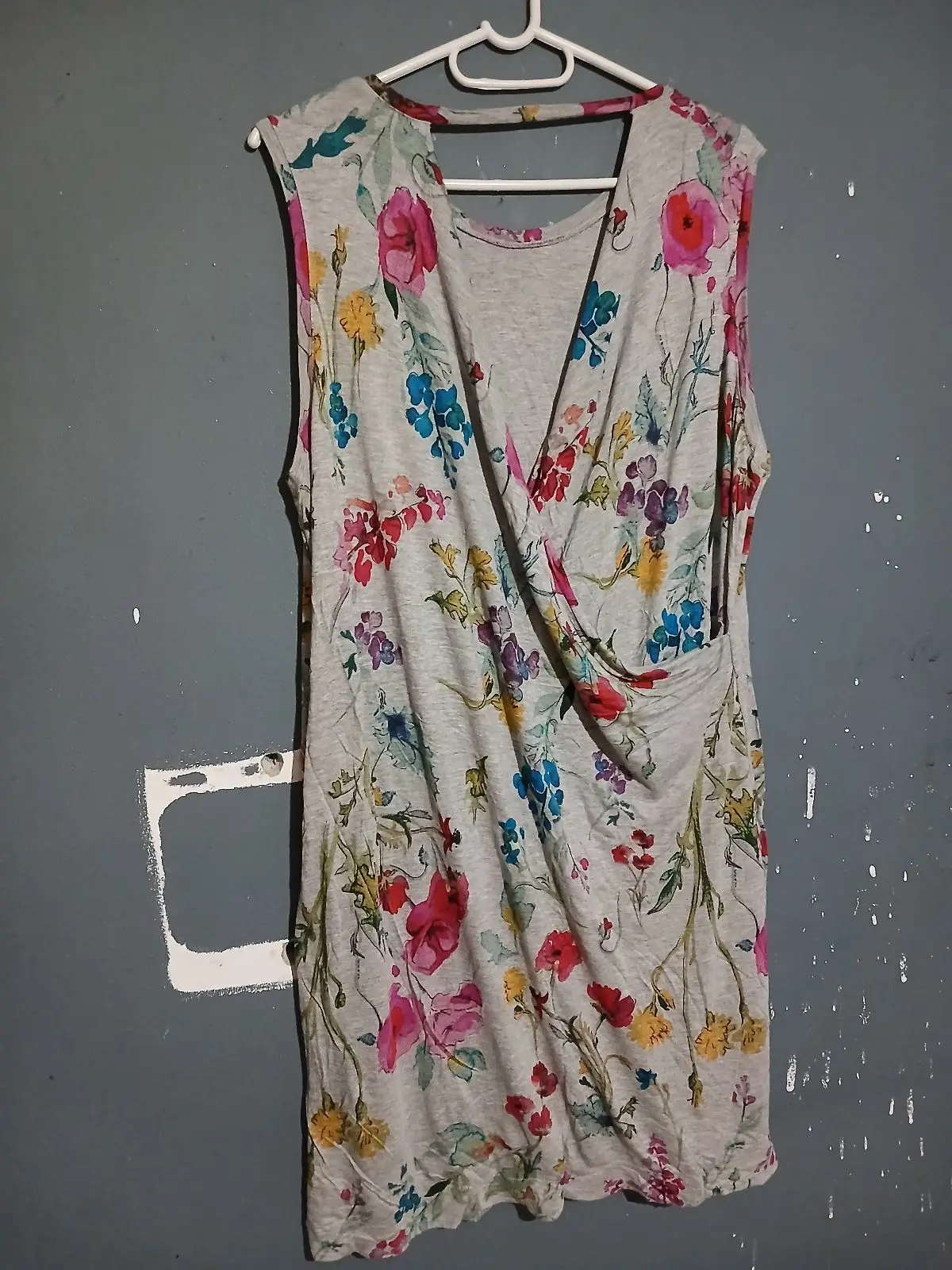 Rachel Roy Grey Floral Dress