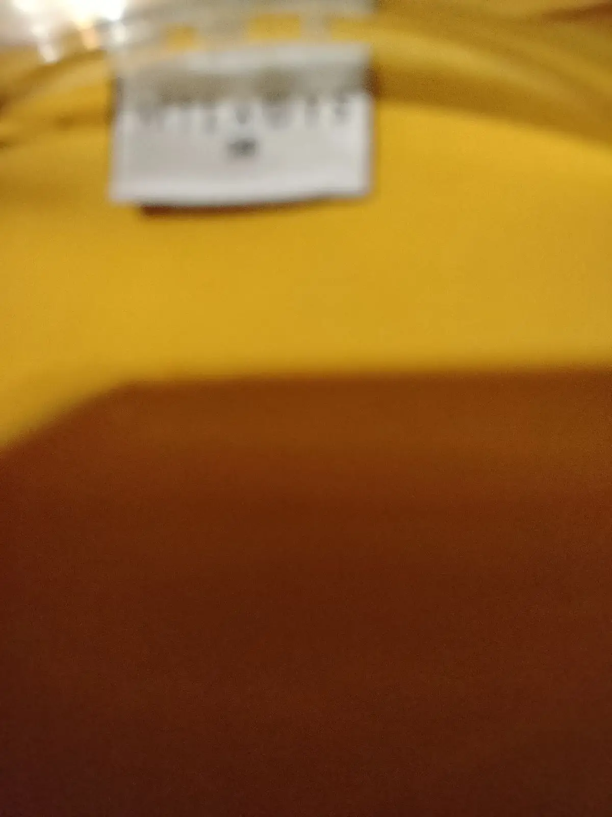 Miladys Golden Yellow Satin-Look Button-Up Blouse Size 38