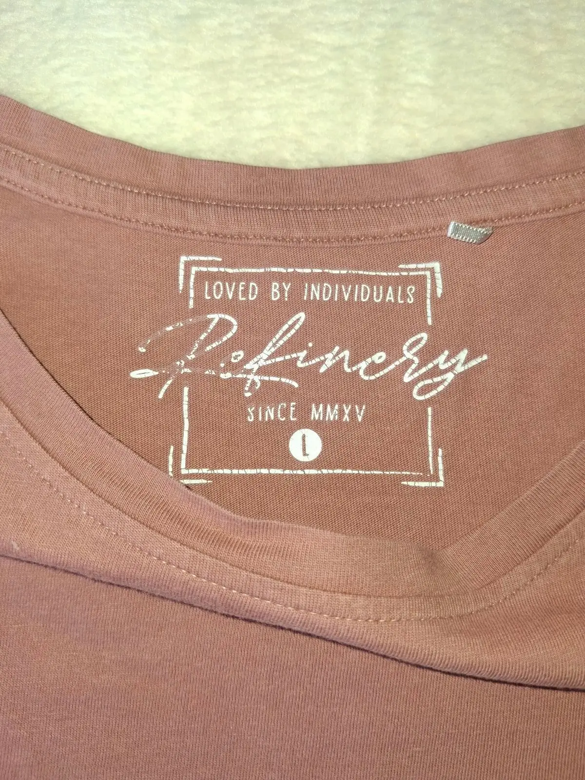 Refinery Dusty Pink Inspire Graphic T-Shirt