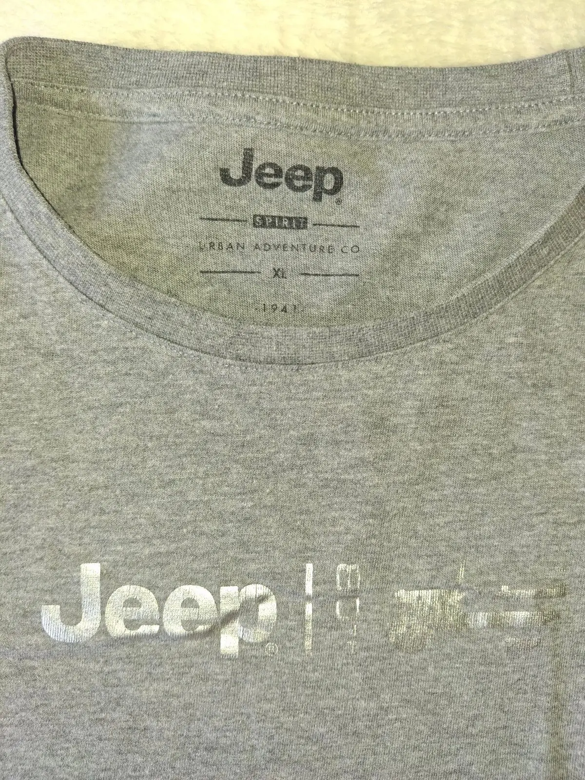 Jeep Grey Graphic T-Shirt