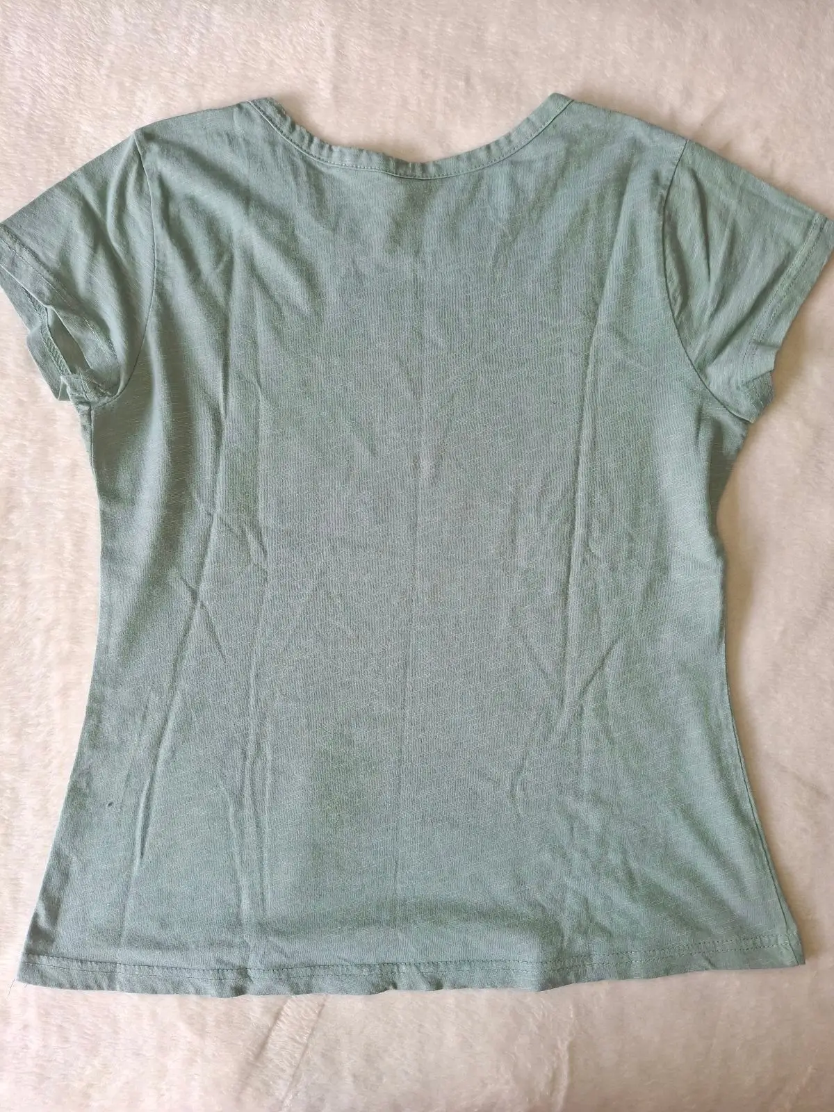 Senqu Sage Green Just Breathe Graphic T-Shirt
