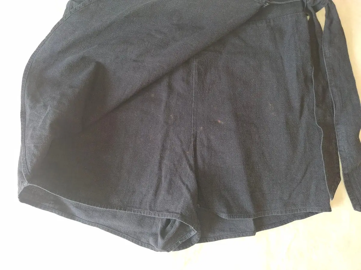Pick n Pay Clothing Black Mock-Wrap Side-Tie Skort