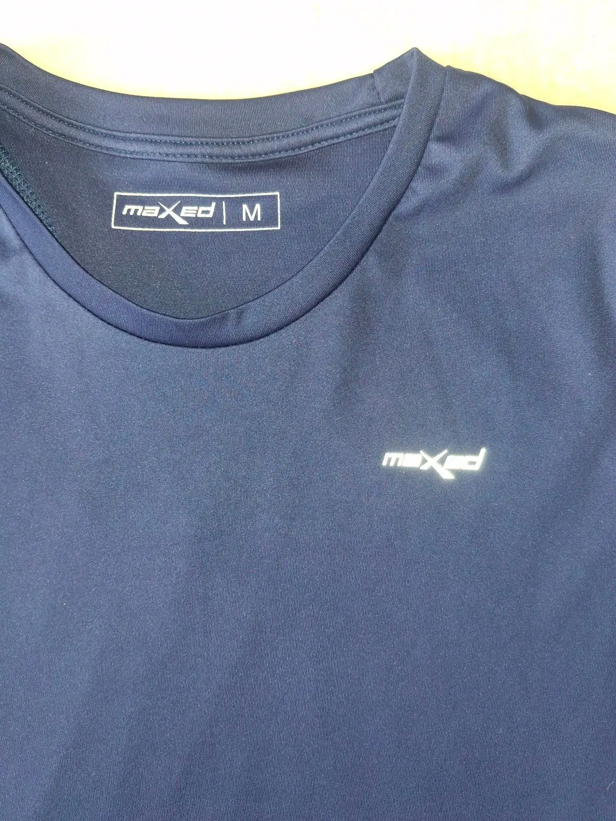 Maxed Navy Blue Activewear T-Shirt