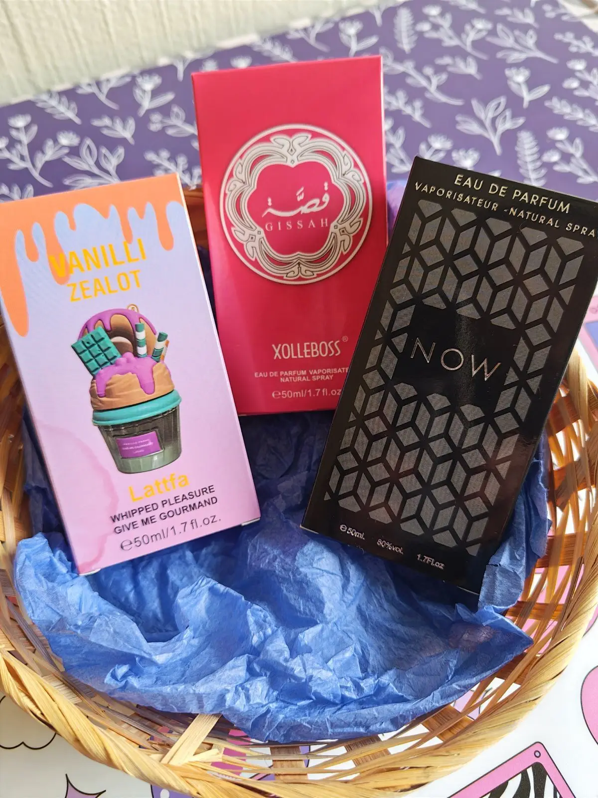Perfume Bundle of Three 50ml Fragrances