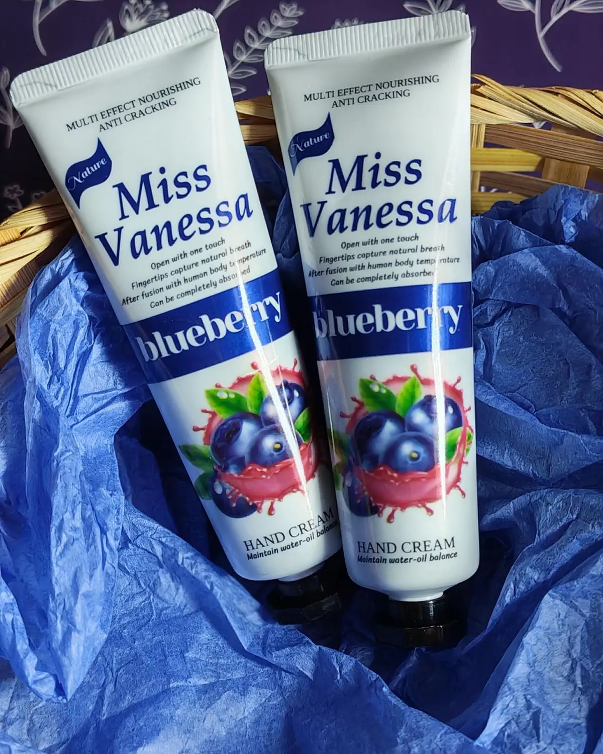 Miss Vanessa Blueberry Hand Cream Duo