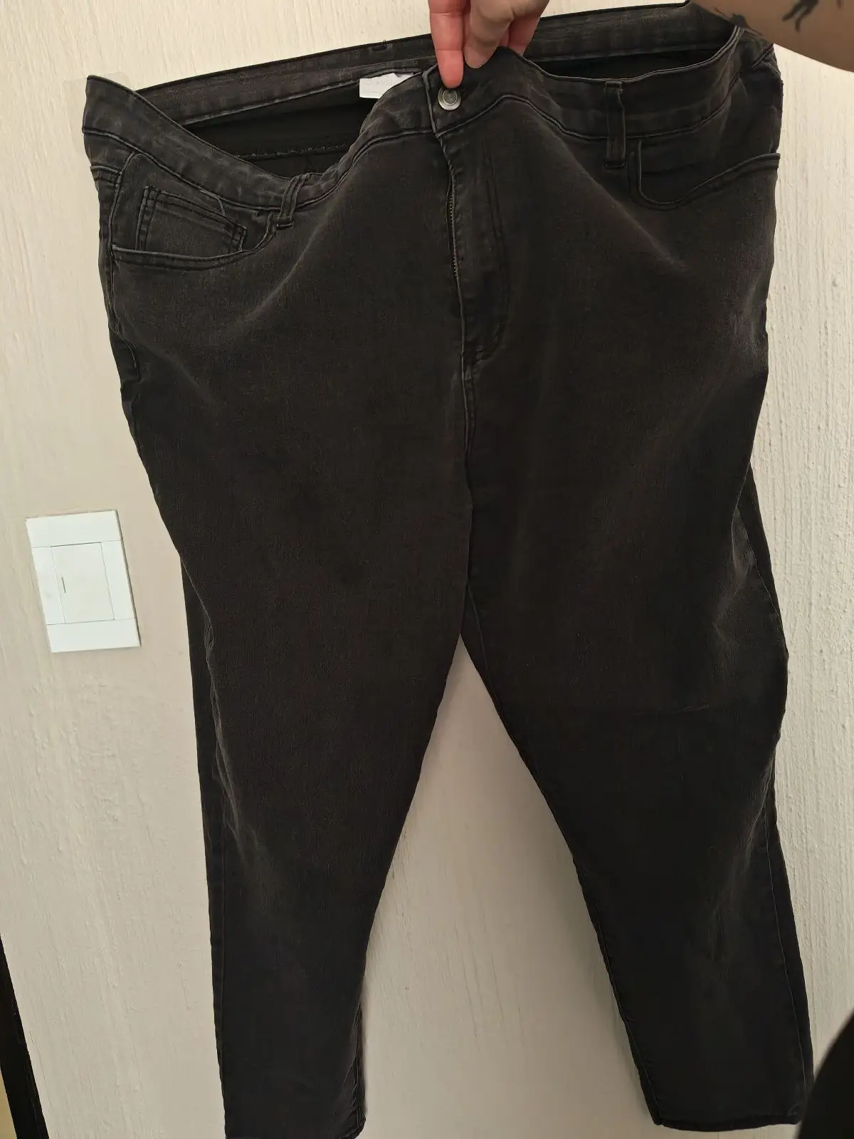 Black Denim Jeans Size 24