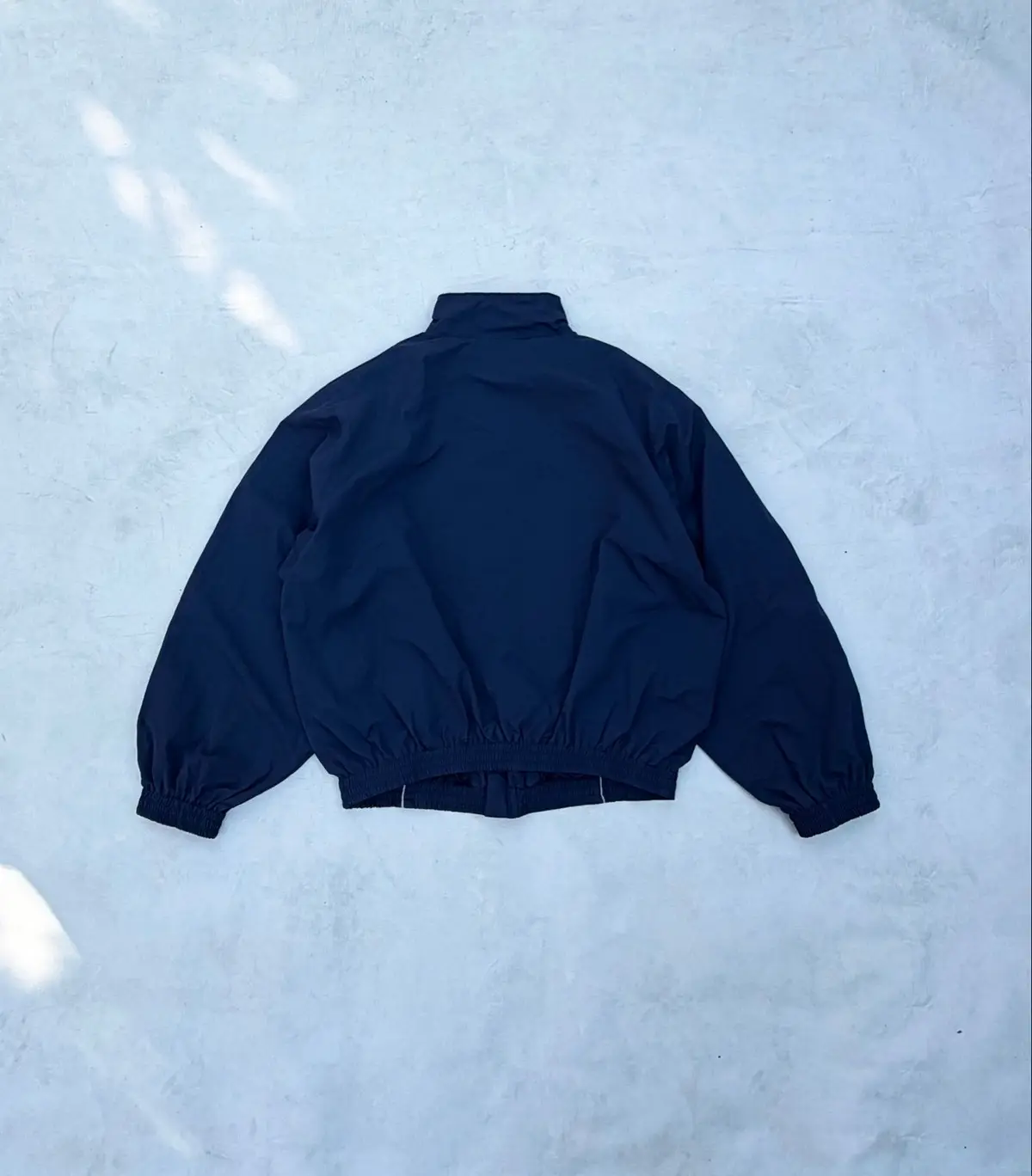 Balenciaga Logo Embroidered Zip Up Track Jacket