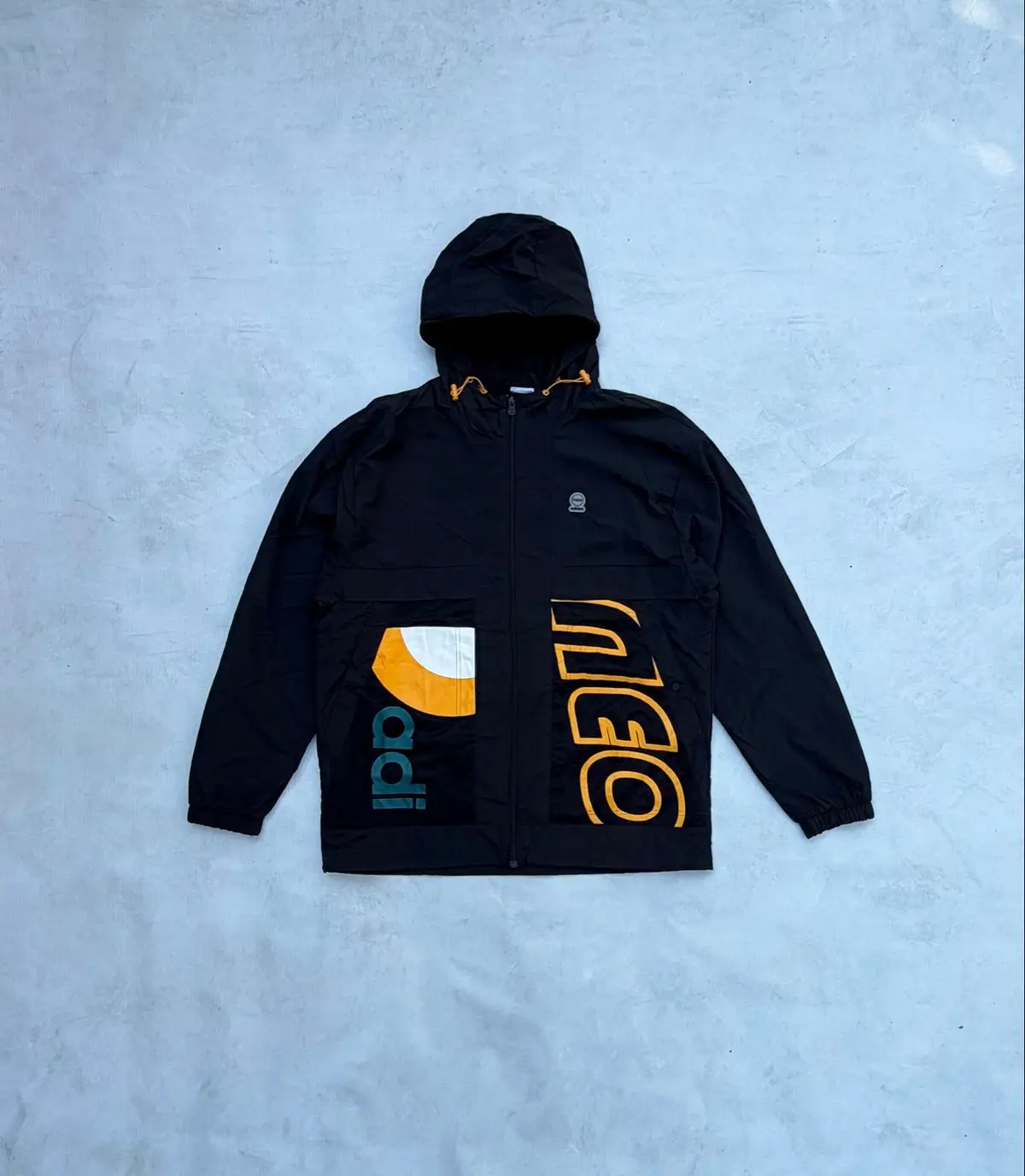 Adidas Neo Mens Black Windbreaker Jacket