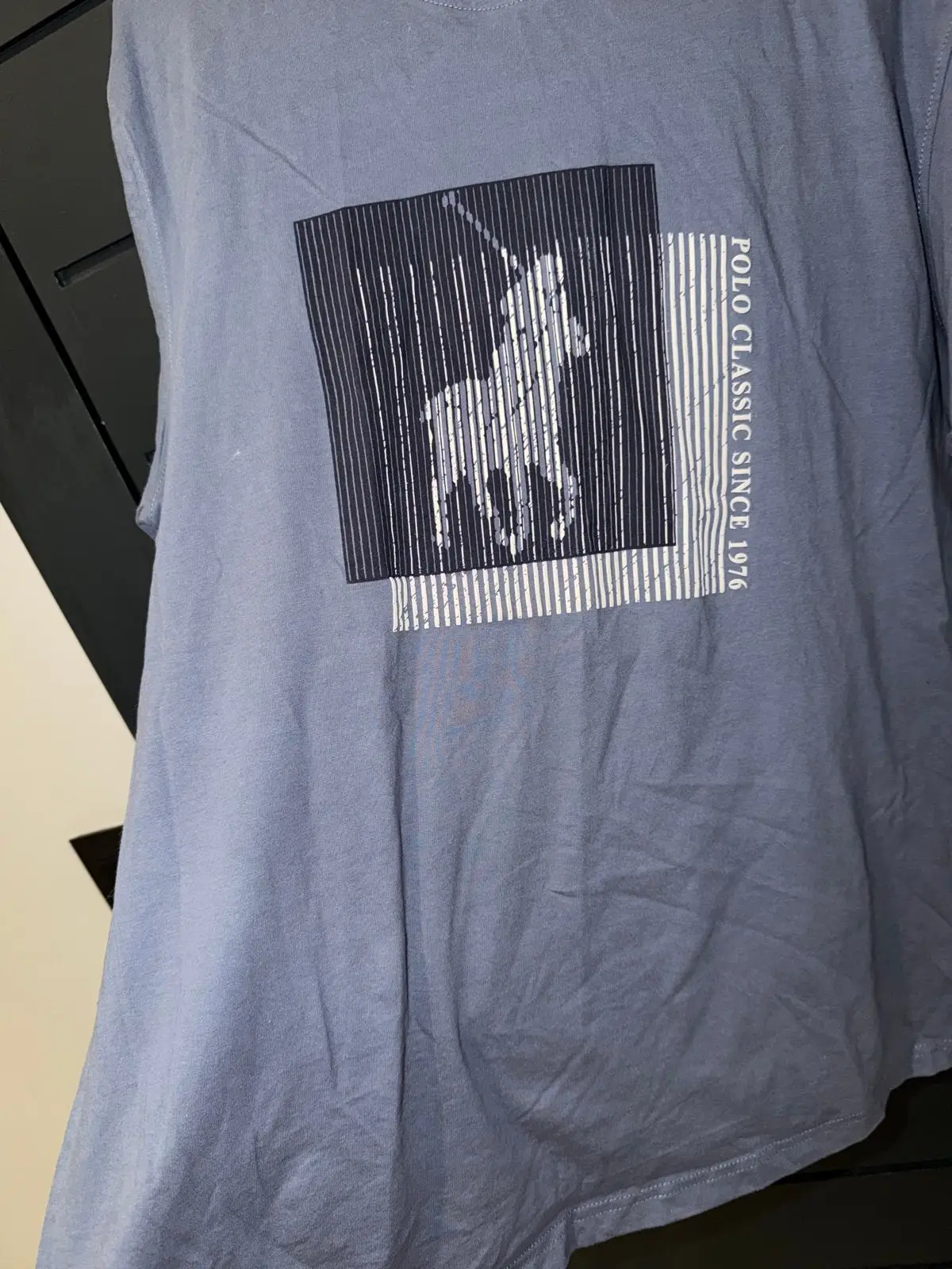 Polo Blue Graphic T-Shirt XL