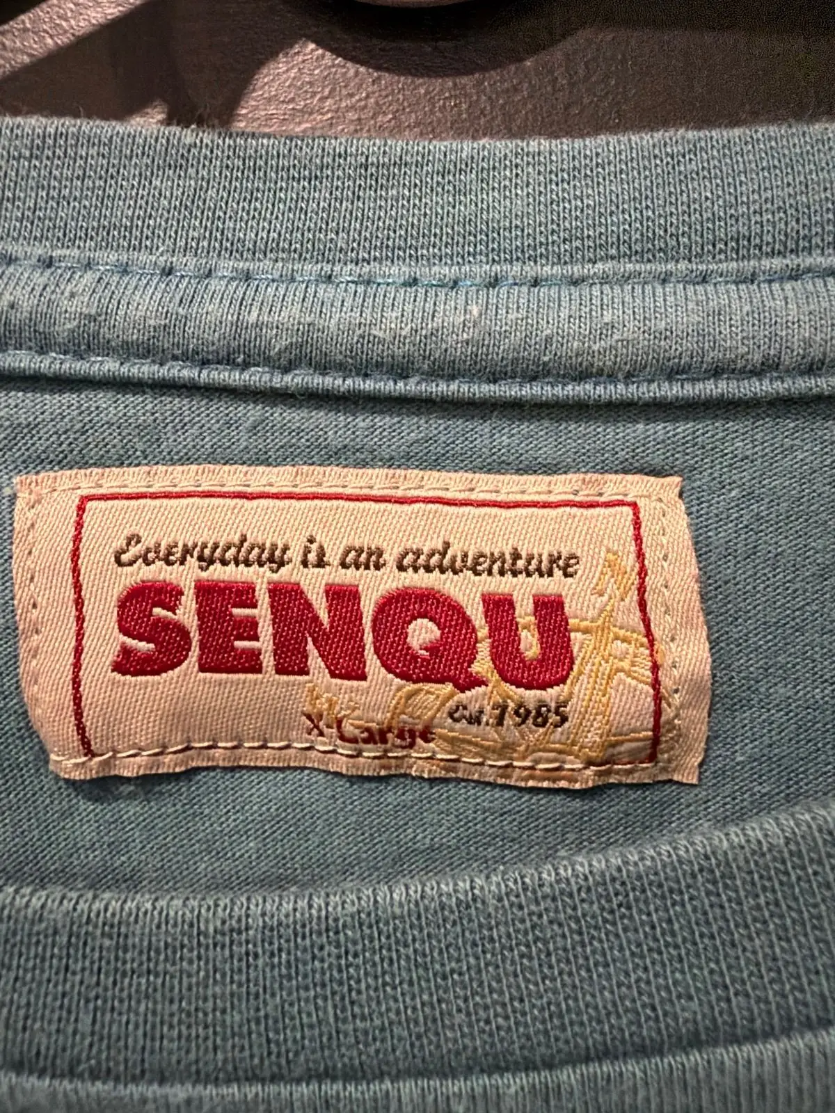 Senqu Blue Graphic T-Shirt