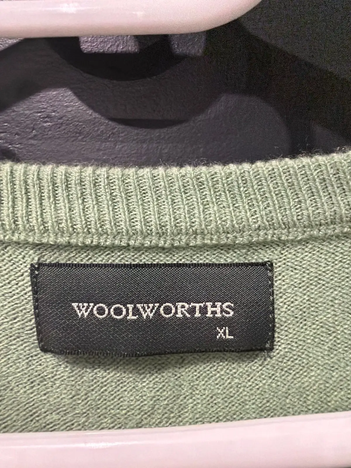 Woolworths Green V-Neck Knit Vest