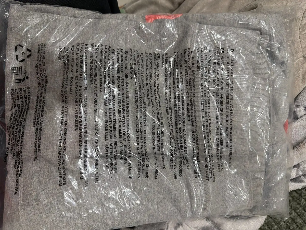 Wilson Script Cotton Pullover Hoodie Heather Grey XL